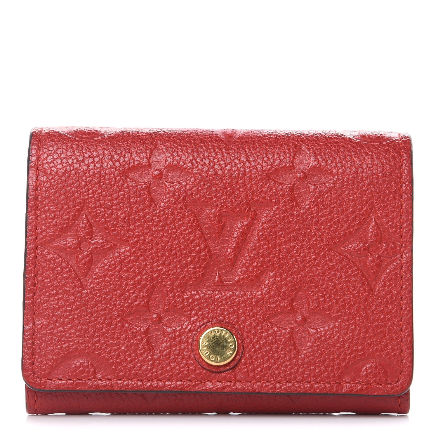 Louis Vuitton Empreinte Business Card Holder Cherry 1 of 8