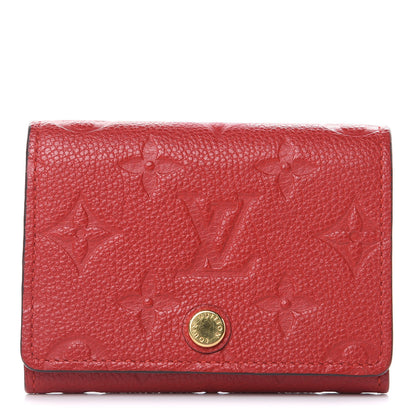 Louis Vuitton Empreinte Business Card Holder Cherry 1 of 8