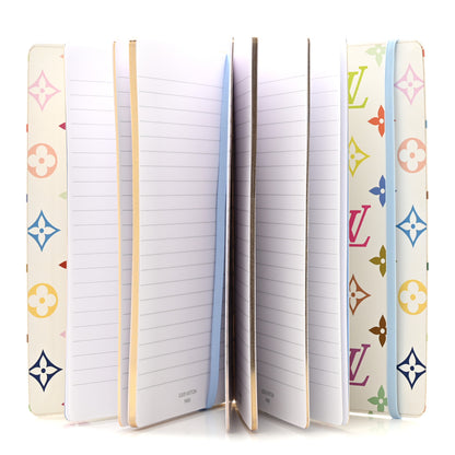 Louis Vuitton LV x TM Monogram Multicolor Jane Notebook MM White 12 of 17