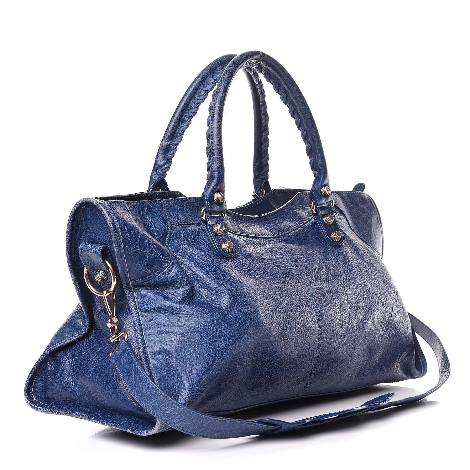 Balenciaga Agneau Giant 12 Rose Gold Hardware Part Time Bleu Cobalt Bleu Electric 4 of 15