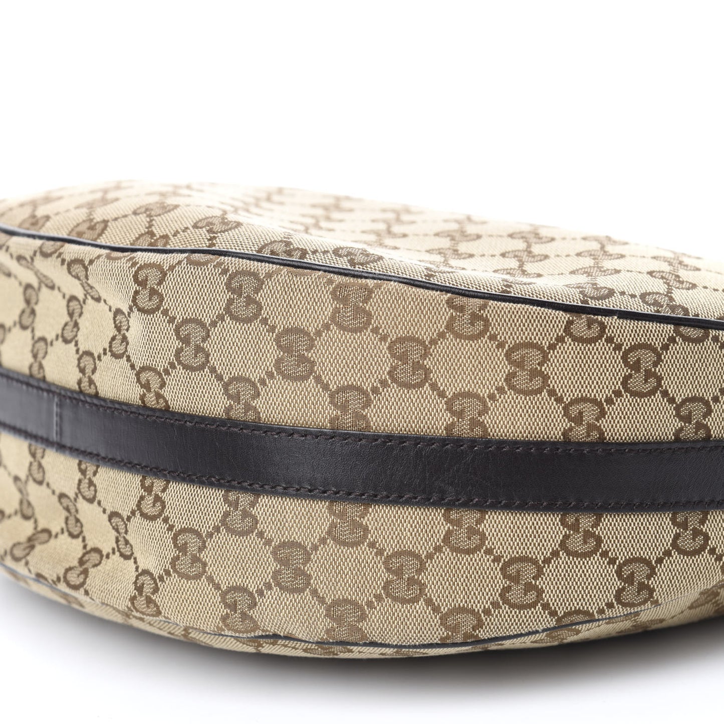 Monogram Medium GG Twins Hobo Dark Brown