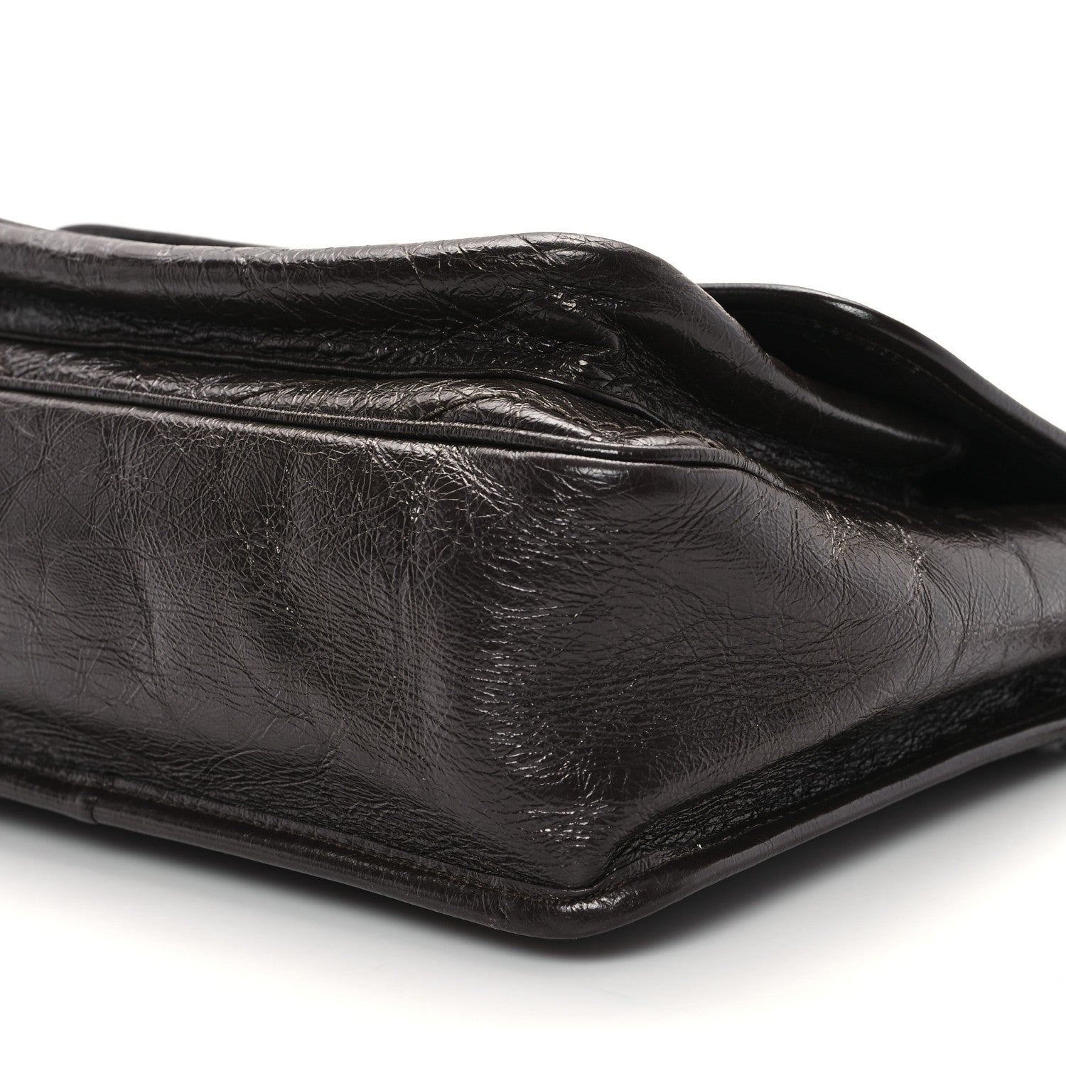 Saint Laurent Crinkled Calfskin Matelasse Monogram Medium Niki Chain Satchel Moka 10 of 11