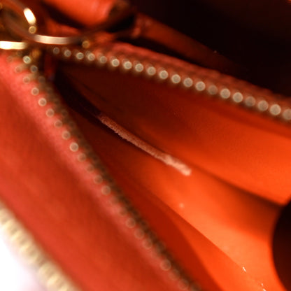 Louis Vuitton Damier Couleurs Element Clutch Piment 8 of 20