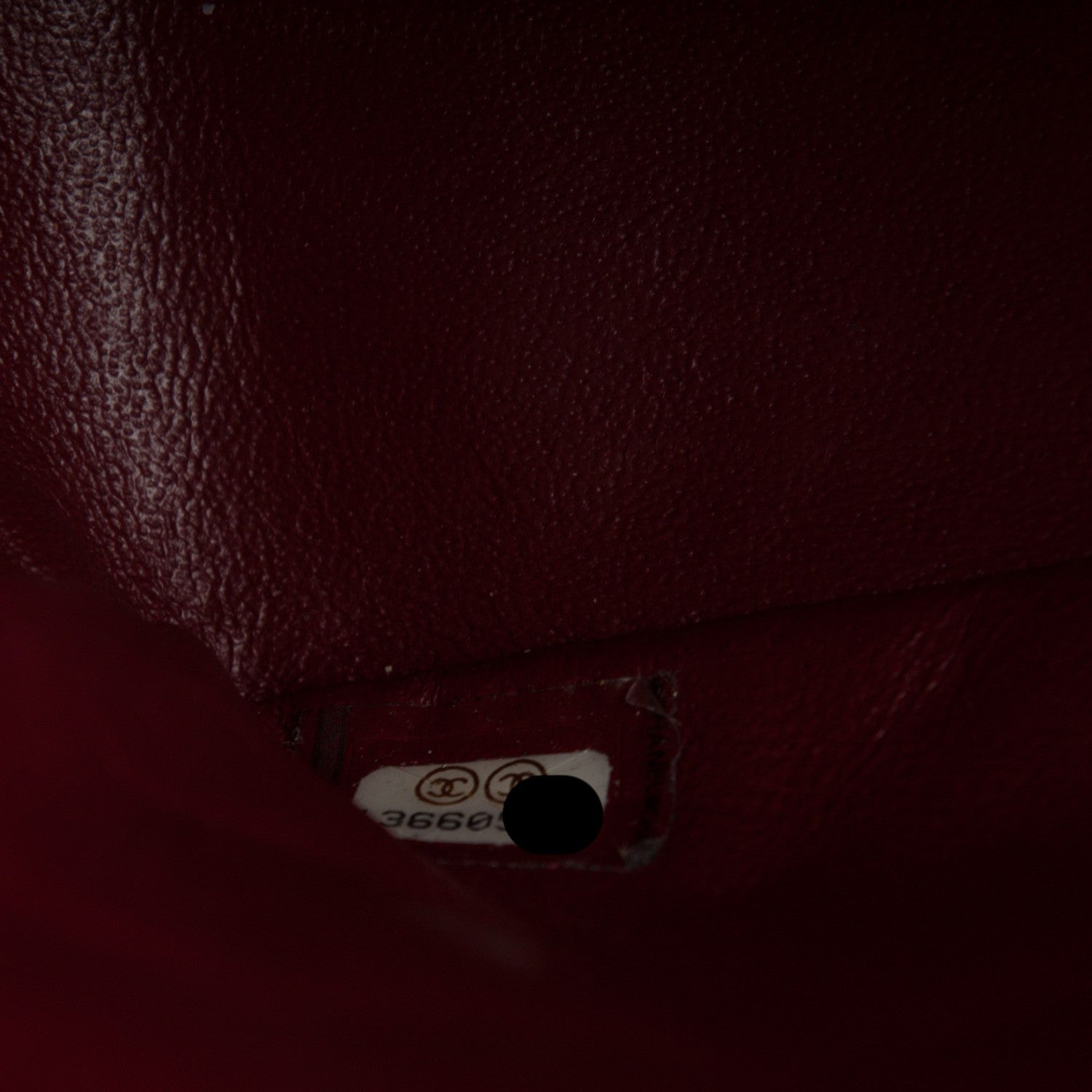 Chanel Caviar Quilted Jumbo Single Flap Dark Red 7 of 7