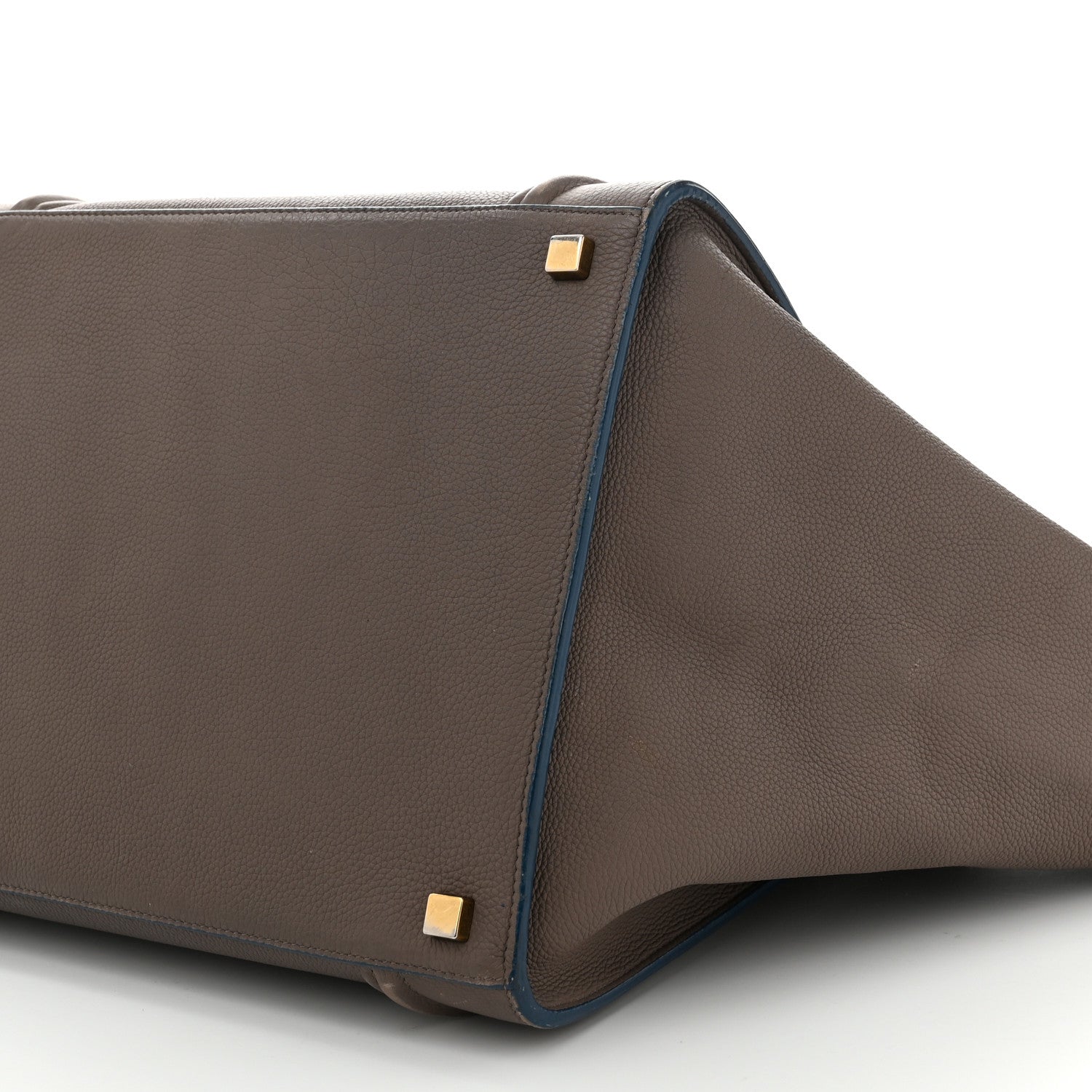 Celine Supple Calfskin Medium Phantom Luggage Grey Blue 10 of 14