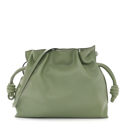 Loewe Nappa Flamenco Knot Clutch Rosemary 1 of 10