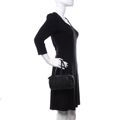 Mansur Gavriel Pebbled Calfskin Mini Mini Duffel Bag Black 3 of 11
