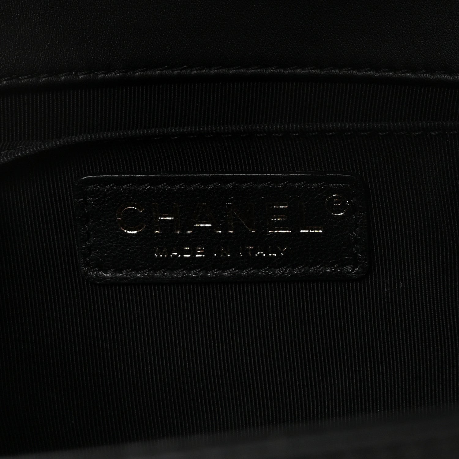 Chanel Calfskin Quilted Medium Boy Flap Black 6 of 10