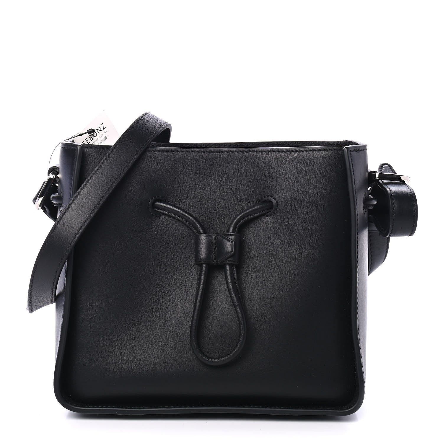3.1 Phillip Lim Smooth Calfskin Mini Soleil Bucket Bag Black 1 of 4