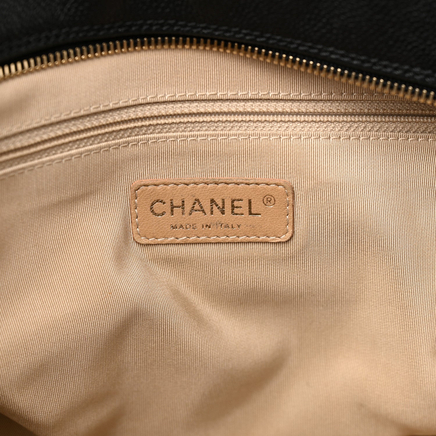Chanel Caviar Wild Stitch Tote Black 6 of 14