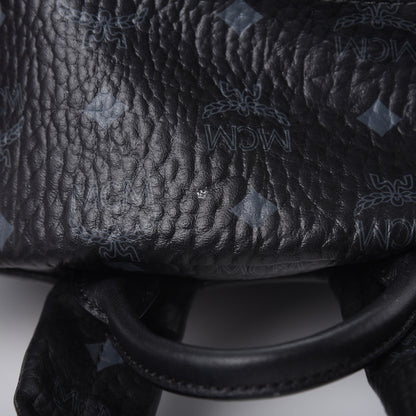 MCM Visetos Studded Small Dual Stark Backpack Black 15 of 19