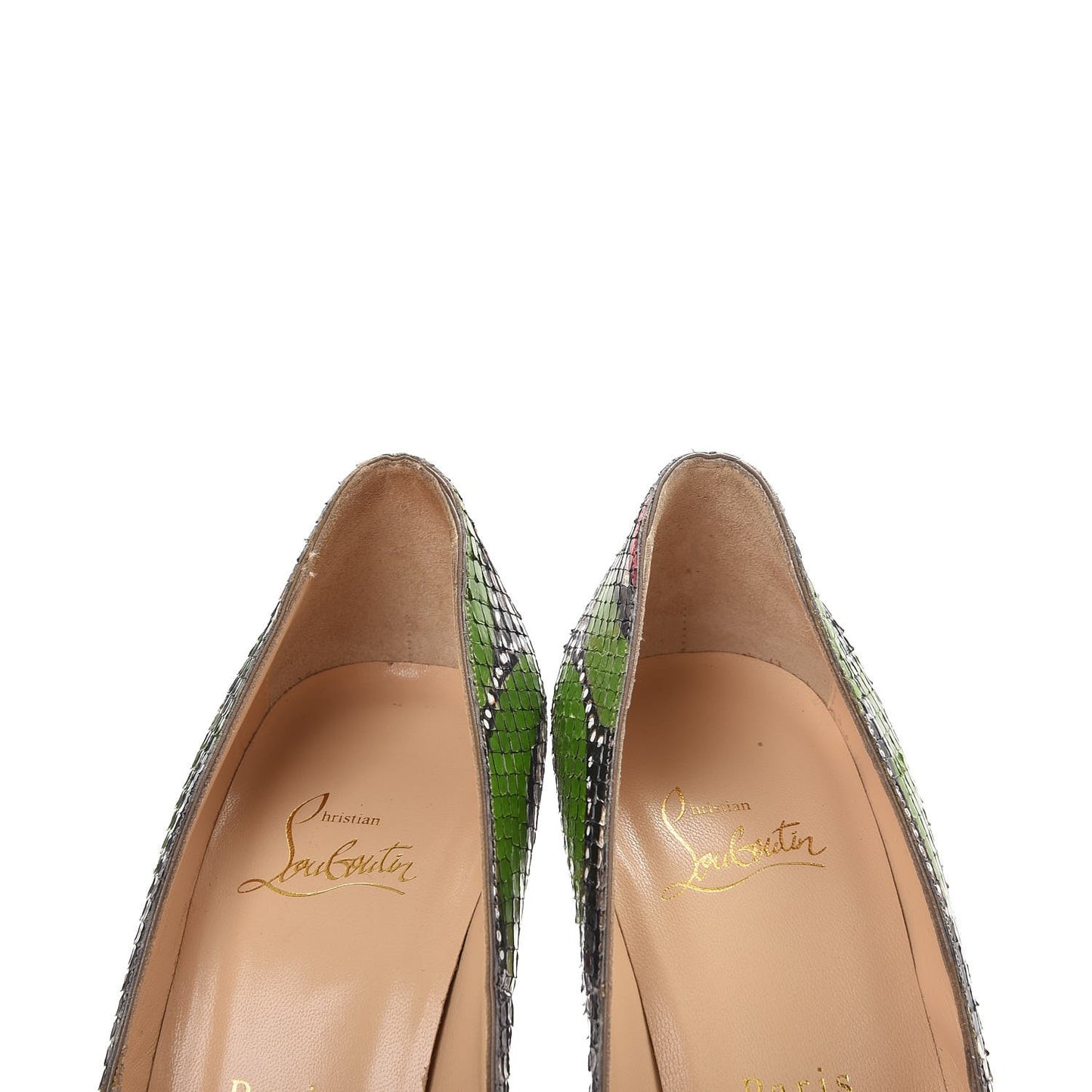Python Bianca Masai 140 Platform Pumps 37.5 Multicolor