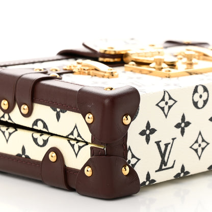Louis Vuitton Monogram Petite Malle Black White 8 of 9