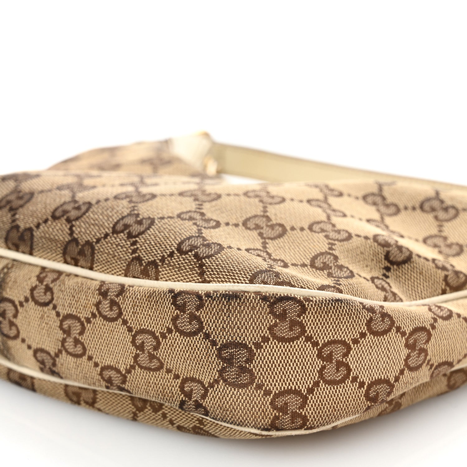 Gucci Monogram Charmy Hobo Ivory 10 of 16