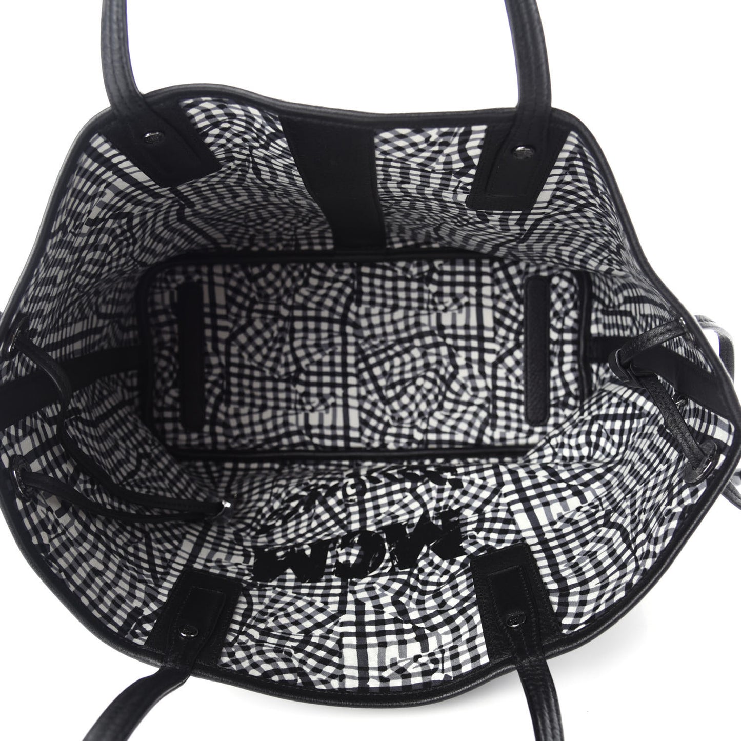 Visetos Large Liz Reversible Shopper Tote Black