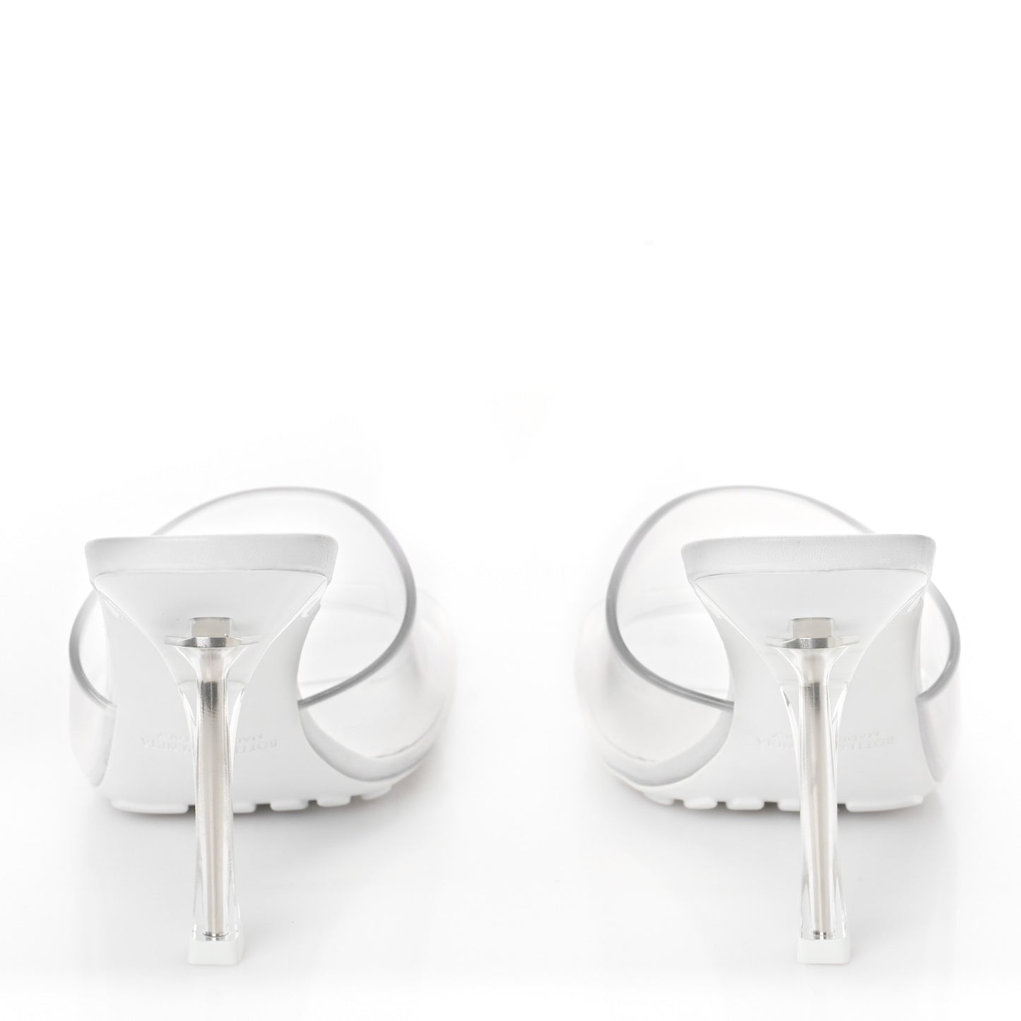 PVC Pudding Stretch Sandals 38 White