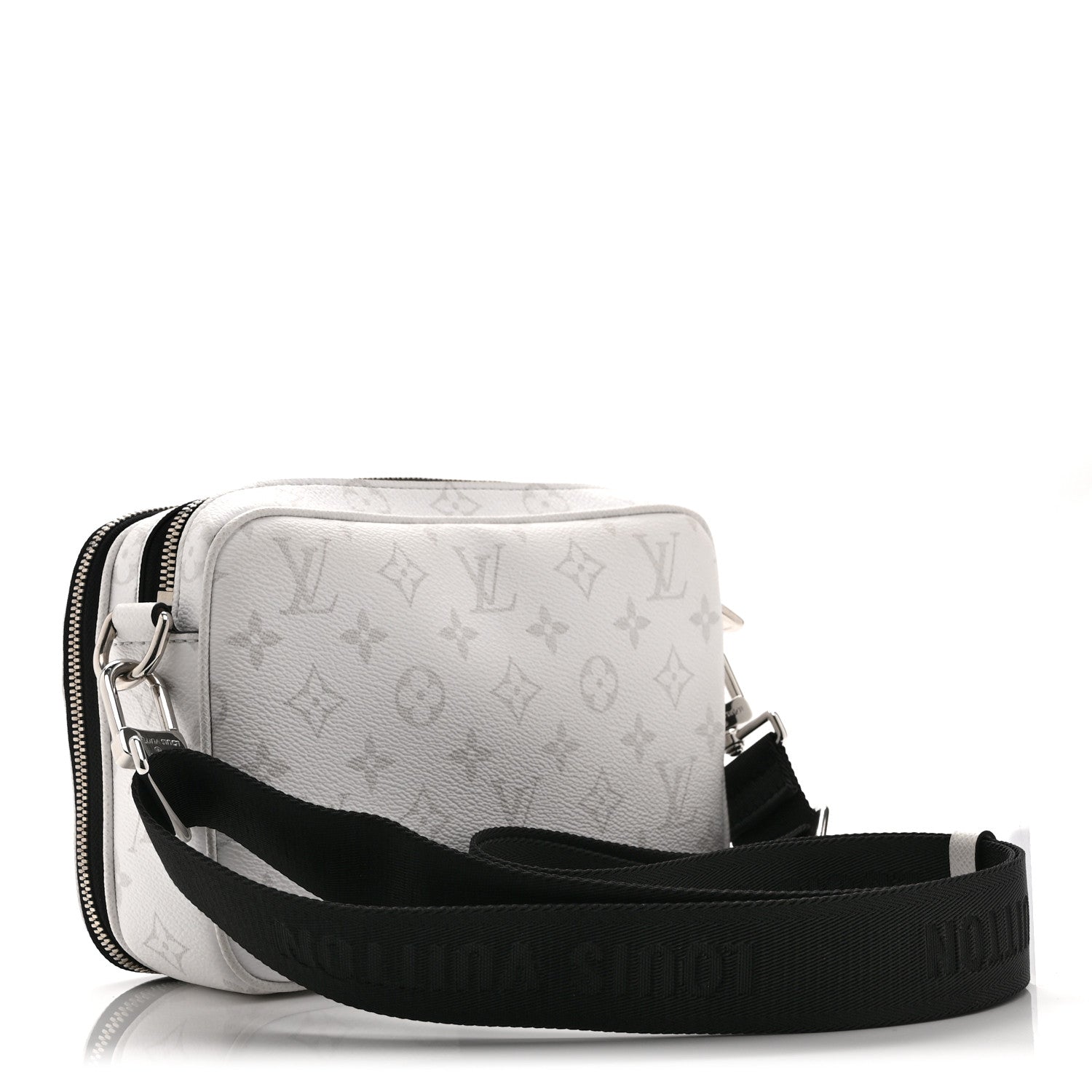 Louis Vuitton Taiga Monogram Alpha Messenger Optic White 3 of 10