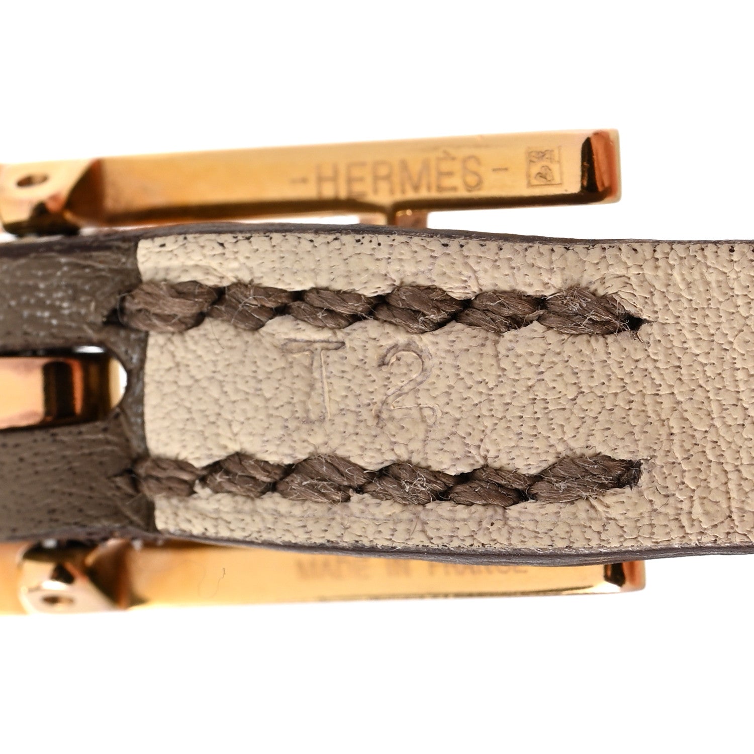 Hermes Swift Behapi Double Tour Bracelet Etoupe Nata 6 of 7