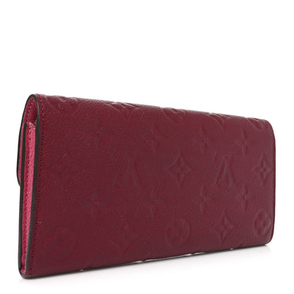 Louis Vuitton Empreinte Emilie Wallet Raisin 3 of 7