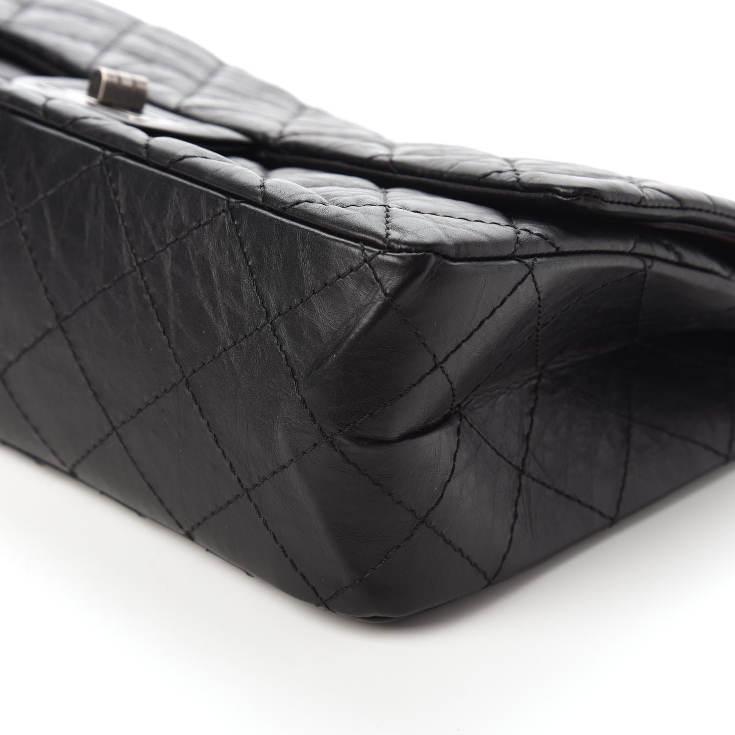Chanel Aged Calfskin Quilted 2.55 Reissue 227 Flap Black 7 of 11
