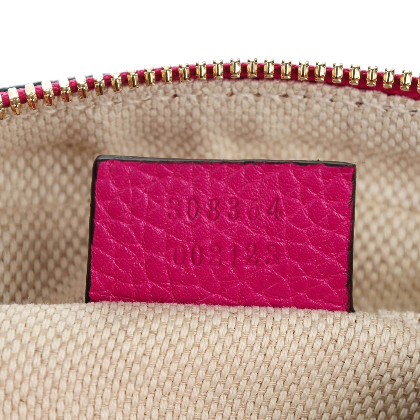 Cellarius Calfskin Small Soho Disco Bag Bright Bouganville