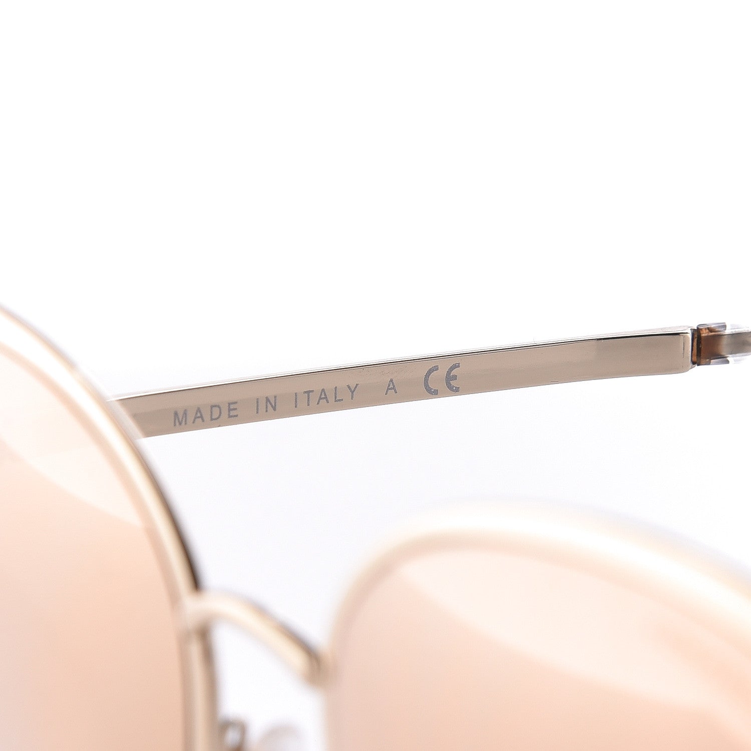 Chanel Round Mirror Sunglasses 4206 Rose Gold 6 of 7