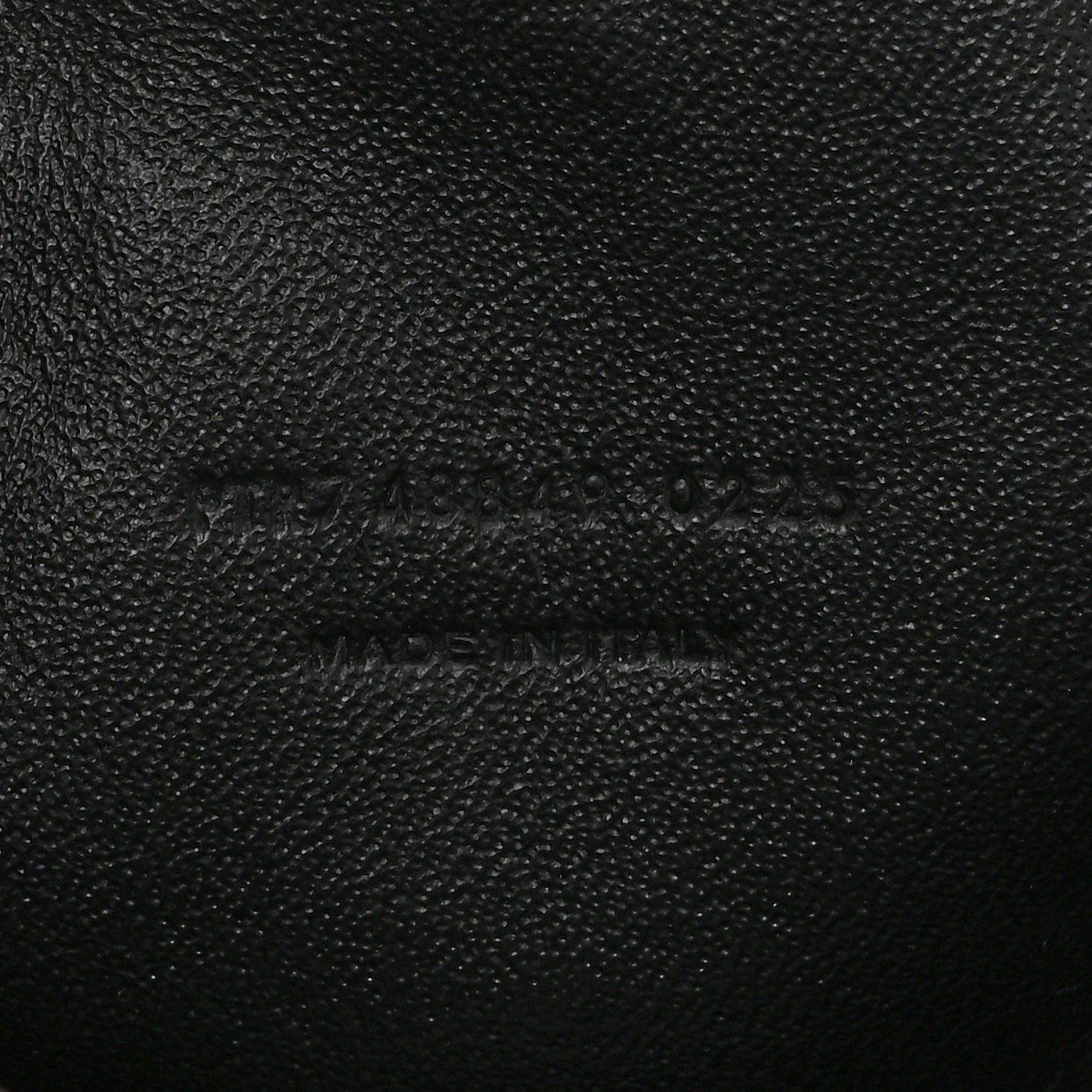Calfskin Matelasse Monogram Mini Lou Camera Bag Black
