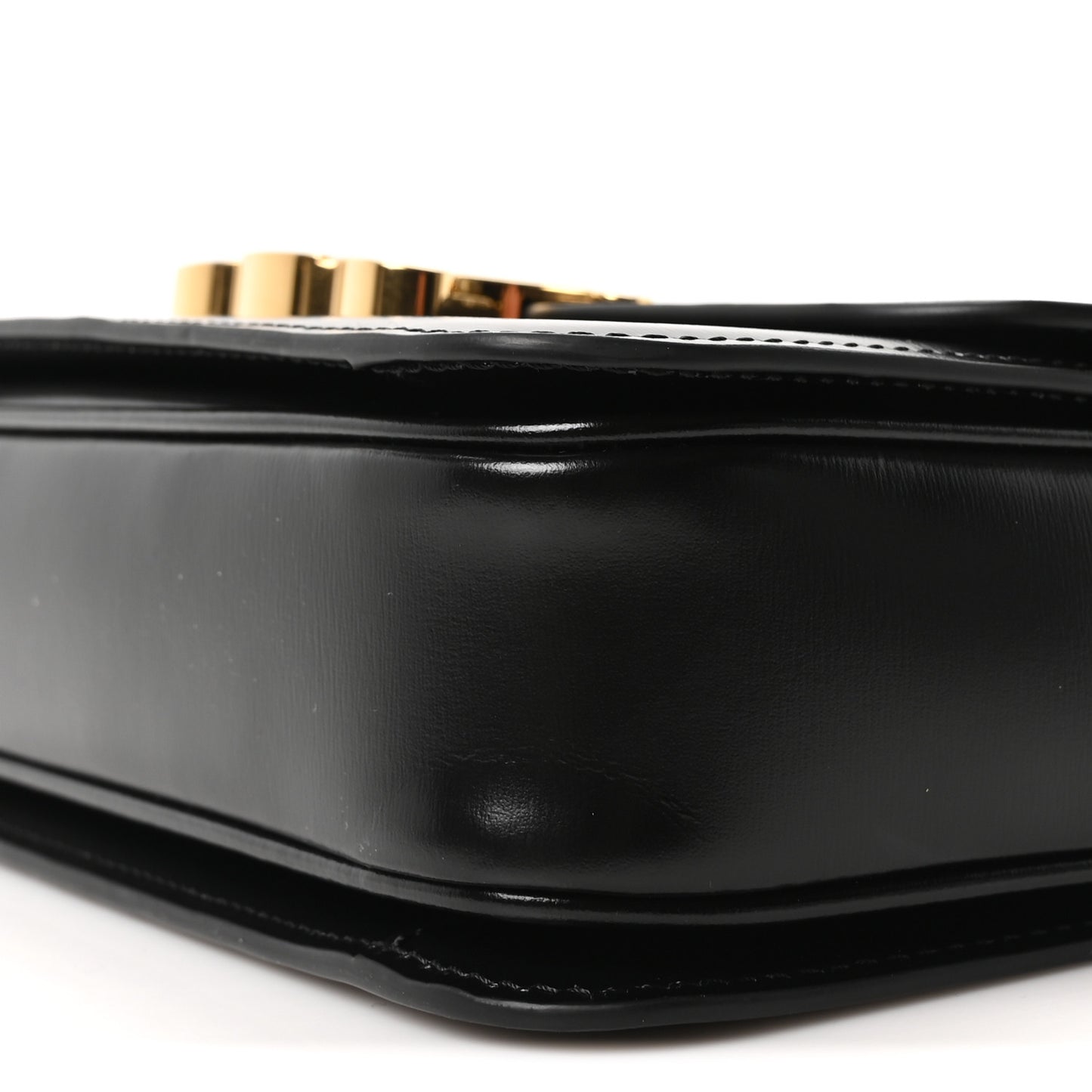 Shiny Calfskin Teen Triomphe Black