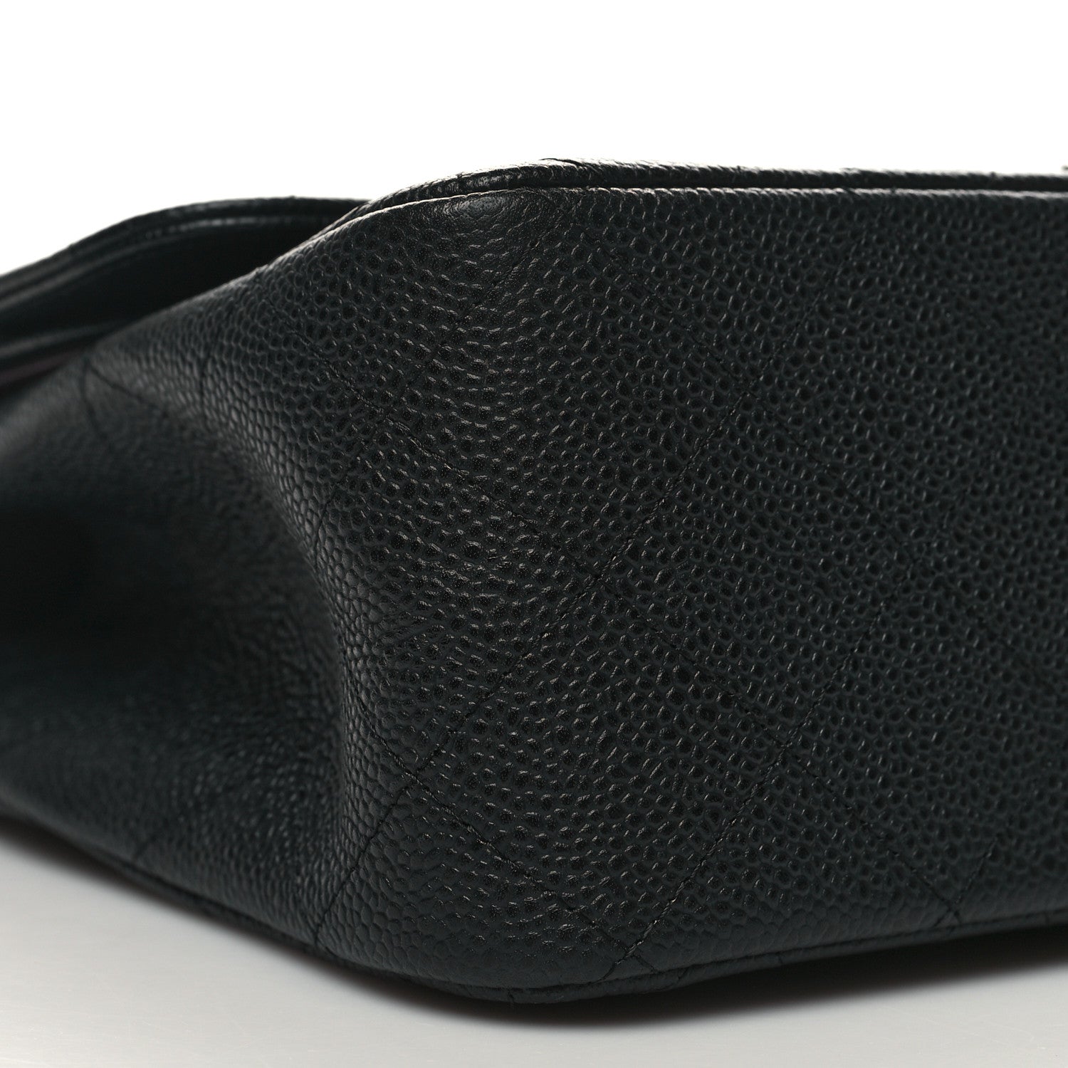 Chanel Caviar Quilted Jumbo Double Flap Black 9 of 11