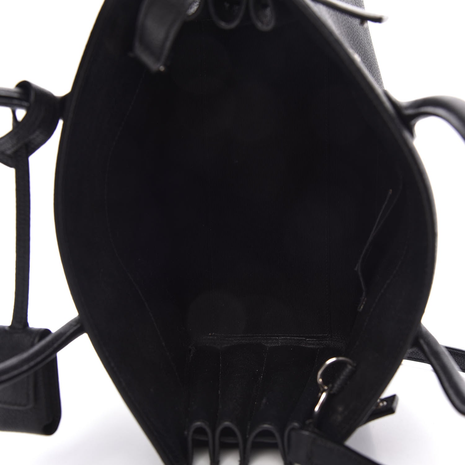 Saint Laurent Grained Calfskin Baby Sac De Jour Black 5 of 10