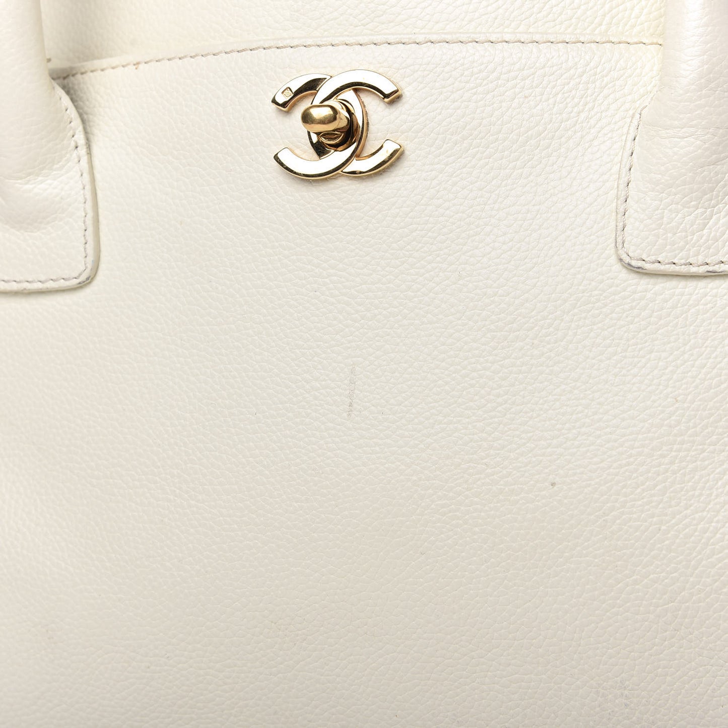 Caviar Cerf Executive Shopper Tote White