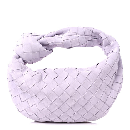 Bottega Veneta Suede Intrecciato Mini Jodie Mirth Washed 1 of 9