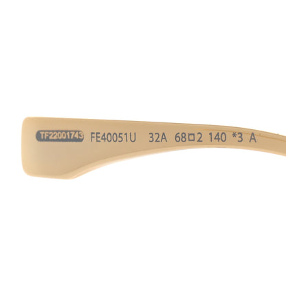 Fendi Metal Disco Geometric Sunglasses FE 40051/U Gold 5 of 7