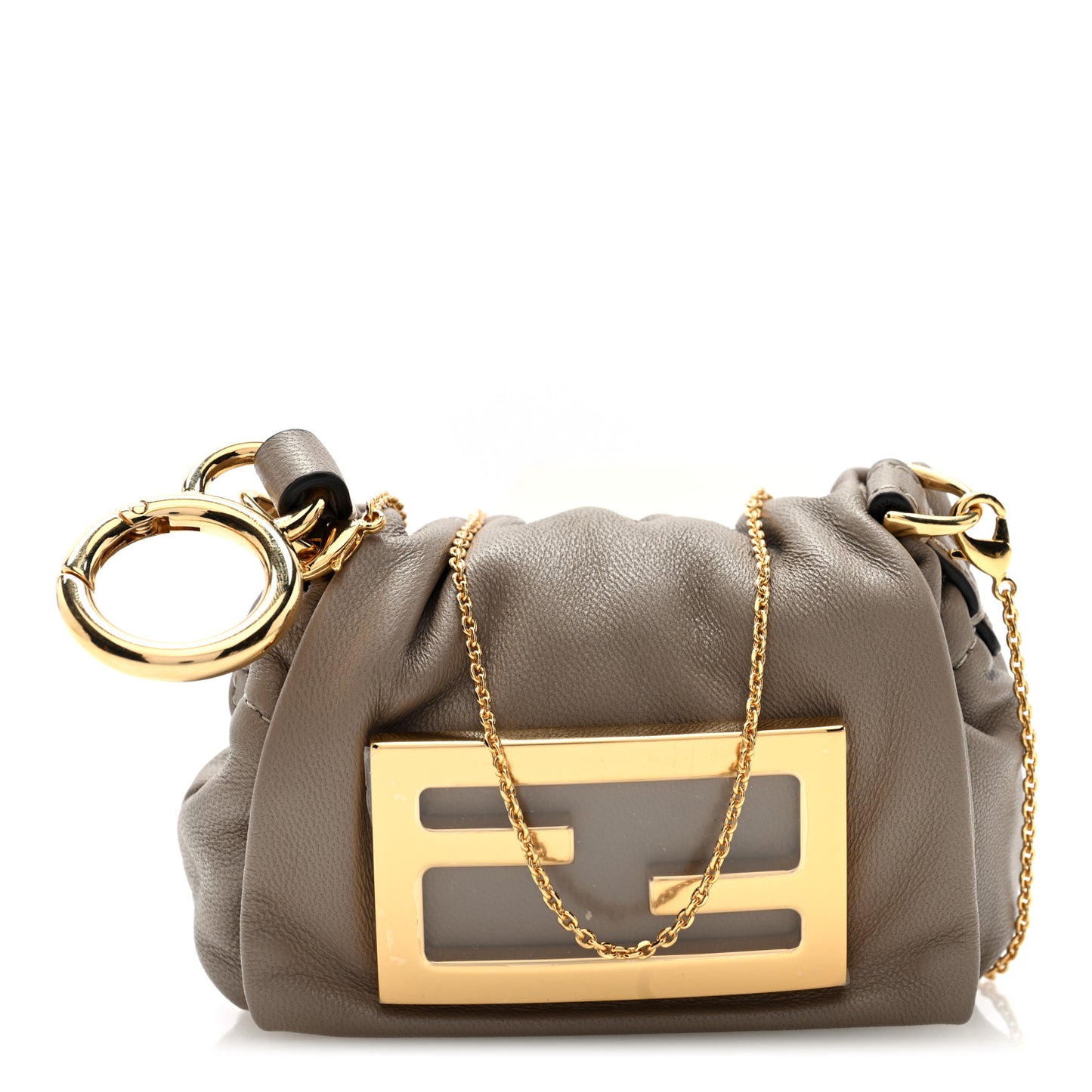 Nano Mamma Baguette Charm Tortora