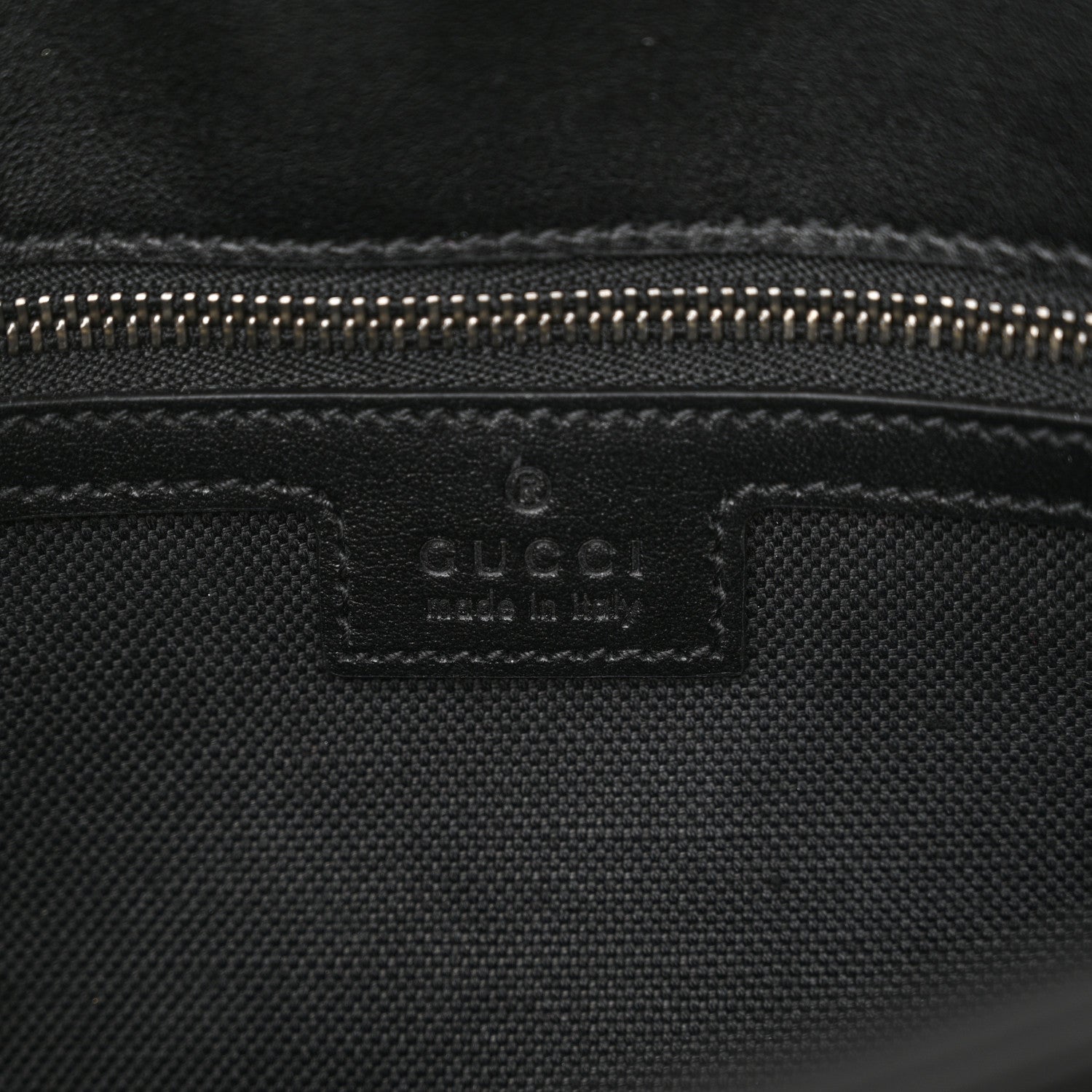 Gucci Calfskin Matelasse Monochrome Small GG Marmont Shoulder Bag Black 6 of 10