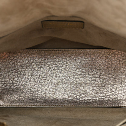 Christian Dior Metallic Grained Calfskin Cannage Medium Supple Lady Dior Gold 5 of 28