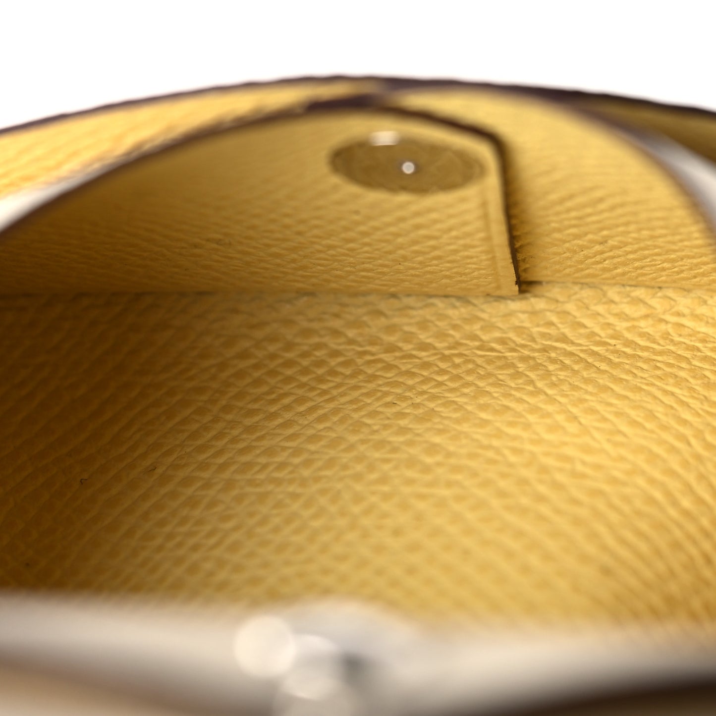 Epsom Verso Calvi Duo Card Case Nata Jaune Poussin