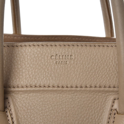Celine Supple Calfskin Medium Phantom Luggage Beige 9 of 18