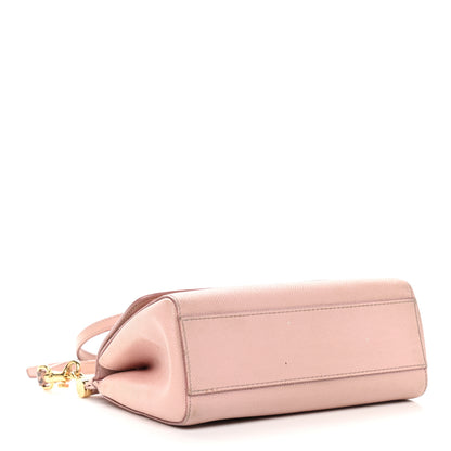 Dolce & Gabbana Dauphine Mini Miss Sicily Satchel Pink 3 of 16
