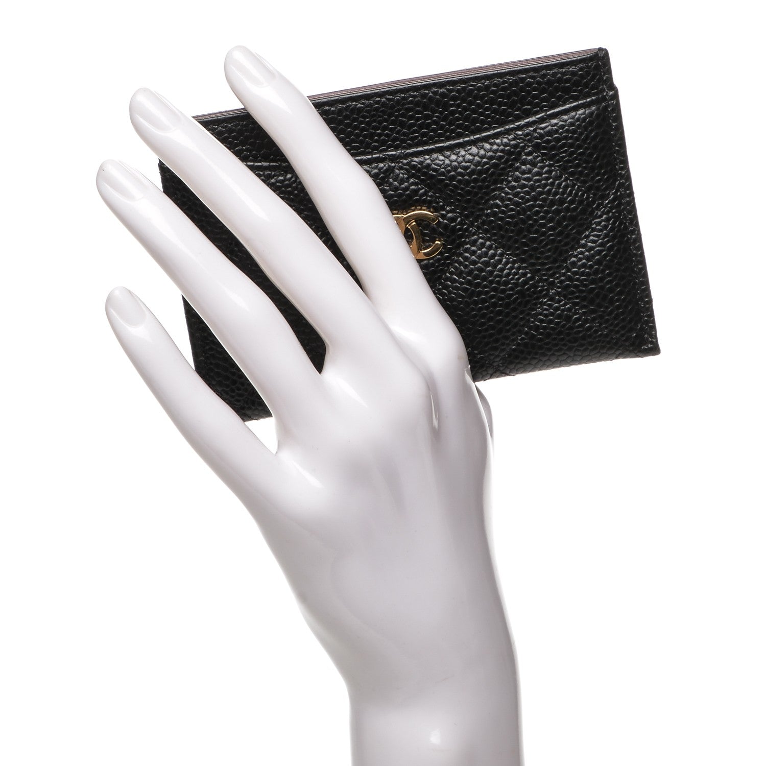 Chanel Caviar Quilted Card Holder Black 2 of 8