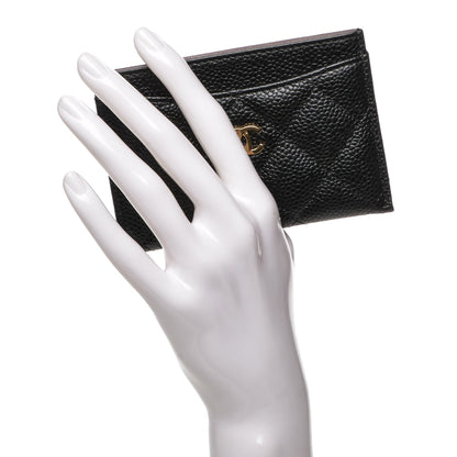 Chanel Caviar Quilted Card Holder Black 2 of 8