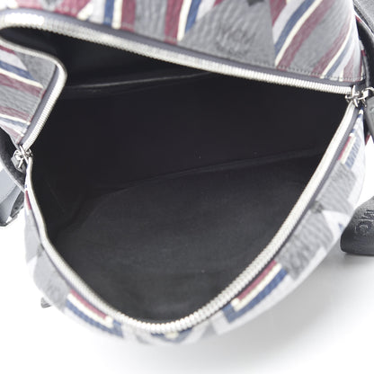 MCM Visetos Gunta Small Stark Backpack Phantom Grey 5 of 17