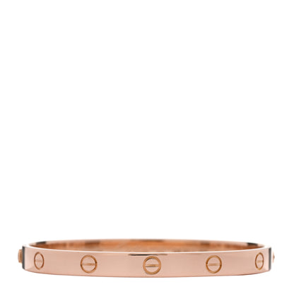 Cartier 18K Pink Gold LOVE Bracelet 18 1 of 9