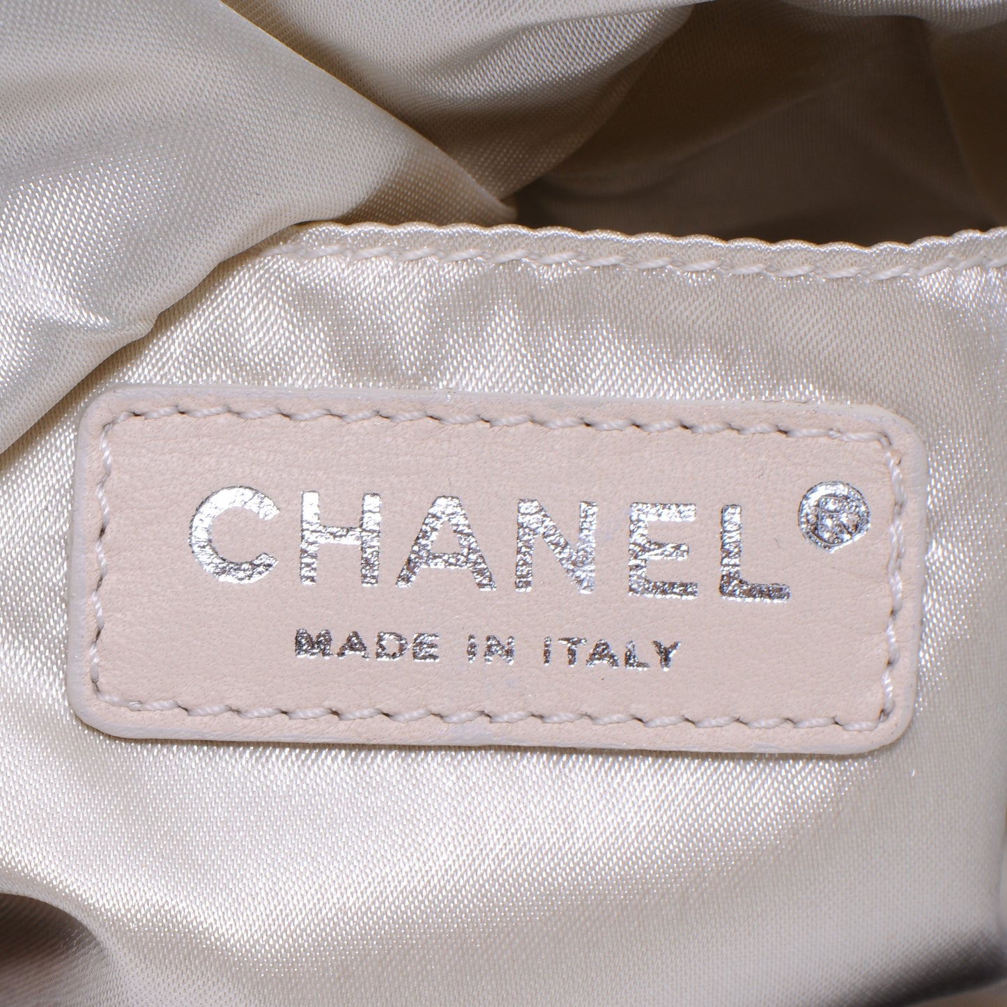 Satin Flap Clutch Blue