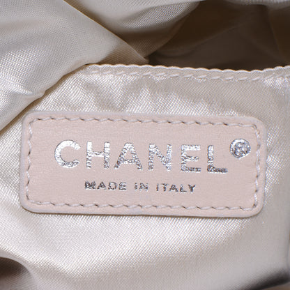 Chanel Satin Flap Clutch Blue 6 of 7