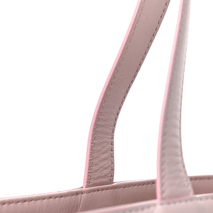 MCM Visetos Medium Delmy Shopper Tote Powder Pink 9 of 11