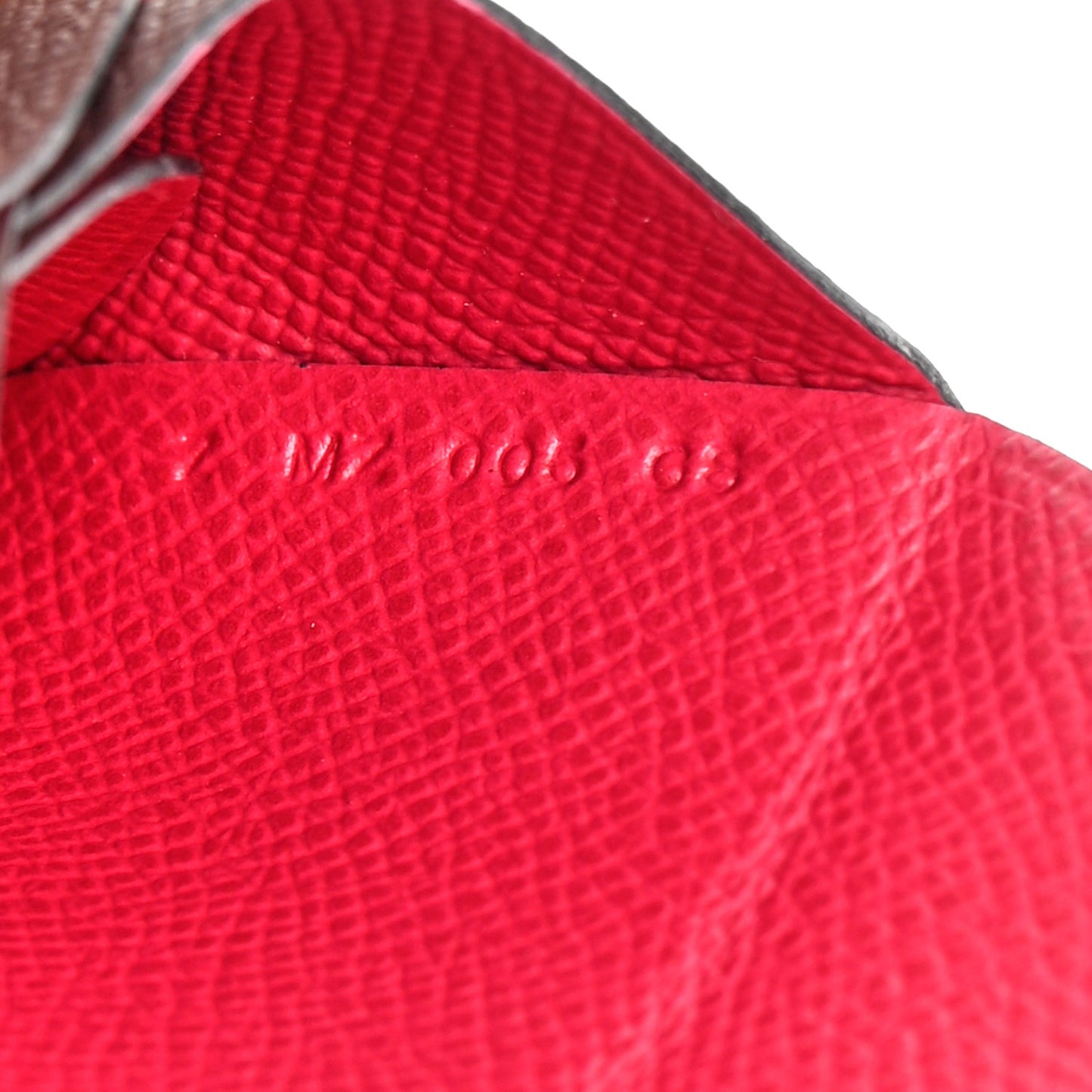 Epsom Verso Calvi Duo Card Case Rouge Sellier Framboise