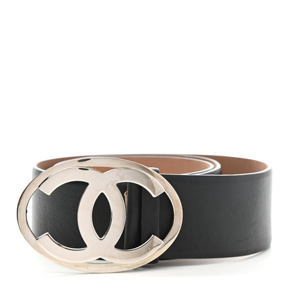 Chanel Calfskin CC Belt 100 40 Black 1 of 9
