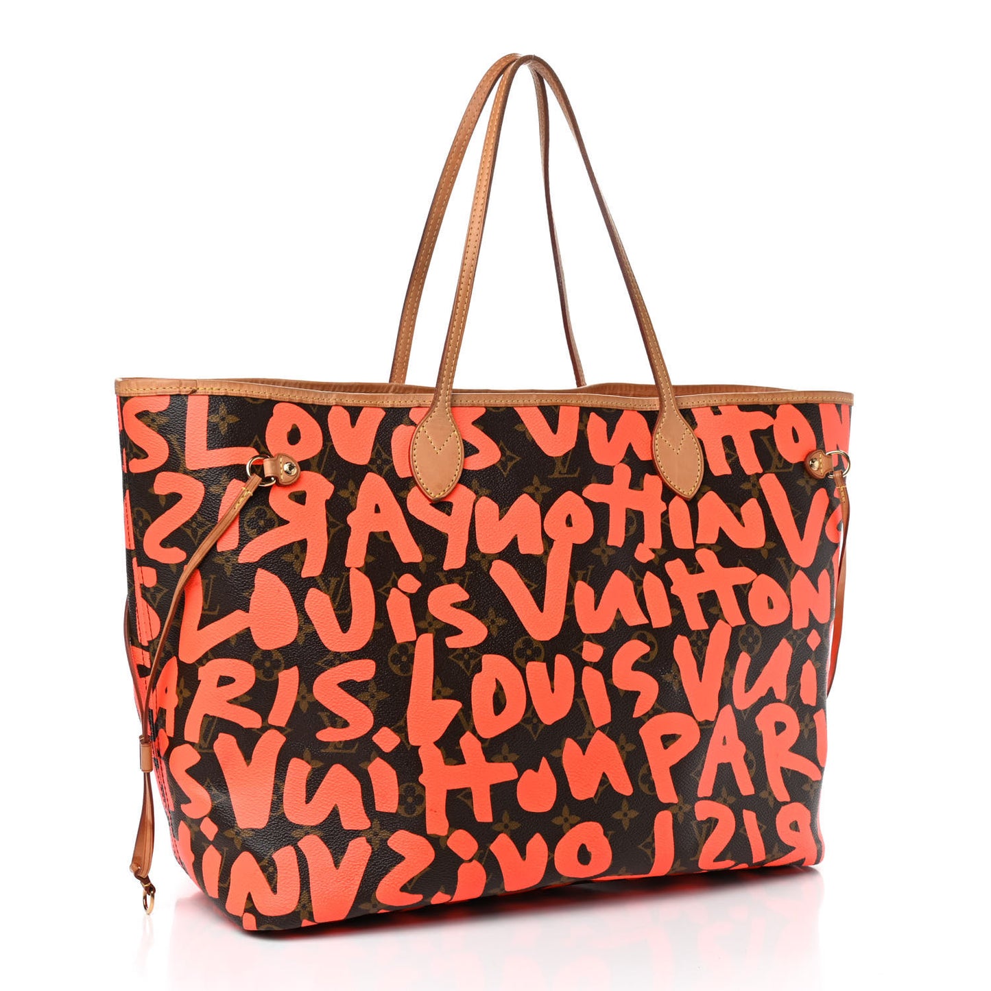 Monogram Graffiti Neverfull GM Orange