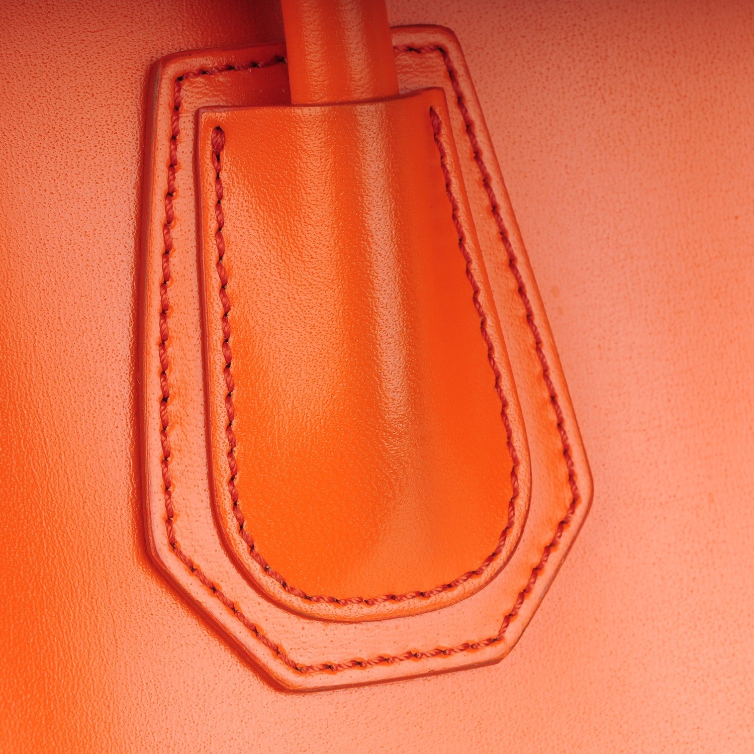 Givenchy Shiny Lord Calfskin Medium Antigona Orange 8 of 8